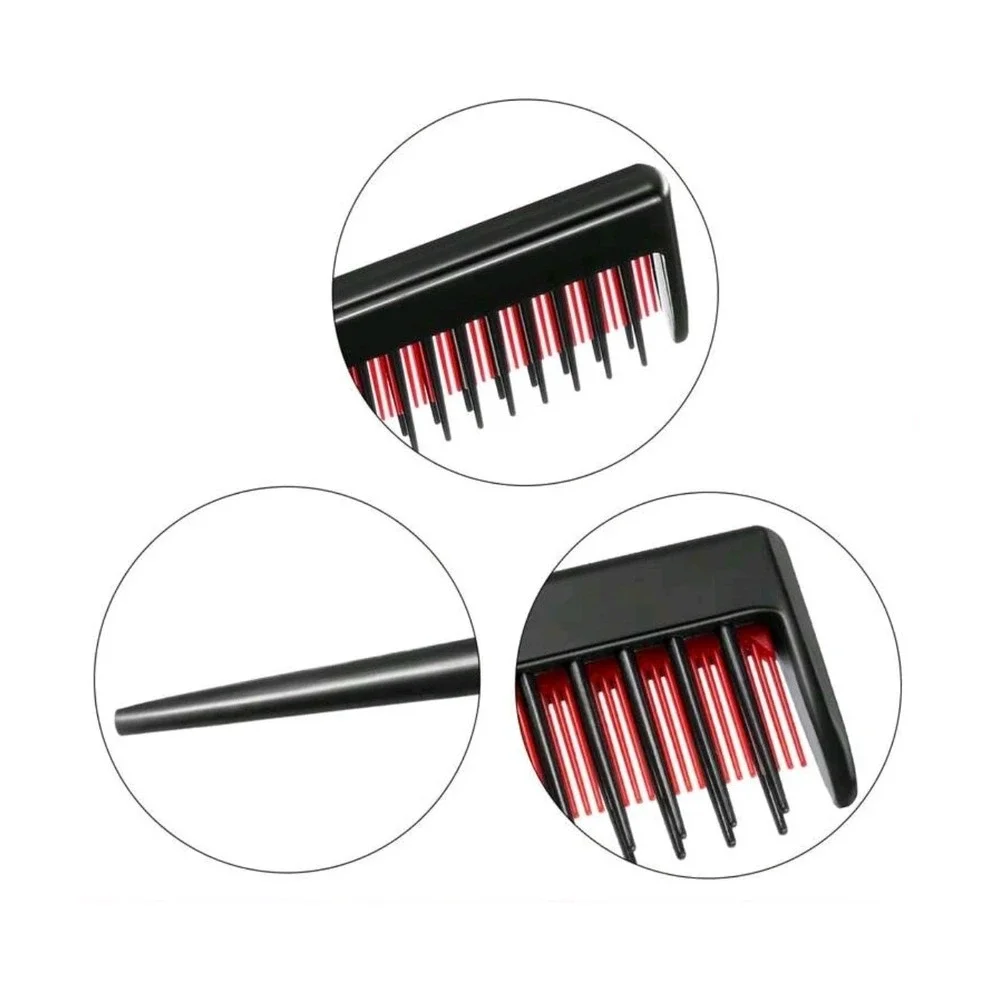 7 Pcs Slick Back Hair Brush Set, Bristle Hair Brush with Spray Bottle, H9